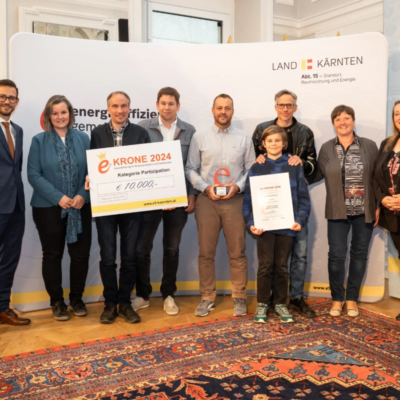 Auszeichnung mit der e5-Krone für Reißeck: Anerkennung für innovative Klimaprojekte