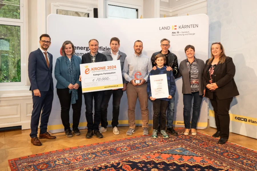 Auszeichnung mit der e5-Krone für Reißeck: Anerkennung für innovative Klimaprojekte