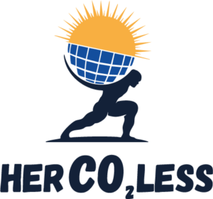 Logo von HerCO2less